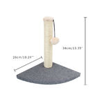 OEM Eco Friendly 13.39" Fabric Cat Scratching Post
