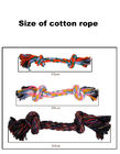 Bite Resistant 30cm Cotton Dog Rope Toys