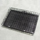 Foldable Stainless Steel 60x41x49cm Foldable Pet Cages