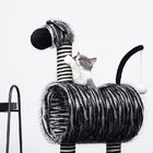 Sustainable Cute Zebra ODM Cat Scratcher Tree