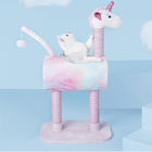 Cute Unicorn Pink Sisal Cat Scratching Post