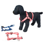 Pink Polyester Paw Print Pet Smart Harness