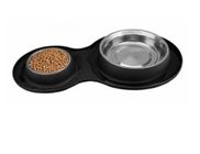 Stainless Steel 15.5*7cm Pet Food Feeder