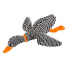 Grey Beige Squeaky Dog 25cm Duck Plush Toys/pet toys