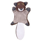 Chew Brown Bear Short Pl Plush Dog Toys With Squeakers