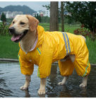 Breathable Adjustable Lightweight Rainproof Hoodie Dog Clothes Raincoat