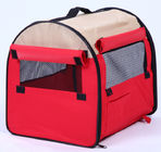 4 Windows Safe Breathable Pet Carrier With Fleece Sleeping Mat