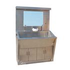 Stainless Steel Foot Base Hospital Hand Wash Sink Pet Medical Equipment
