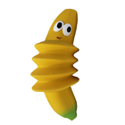 Yellow Indestructiblemultipet Latex Dog Toy  Zoomable Banana