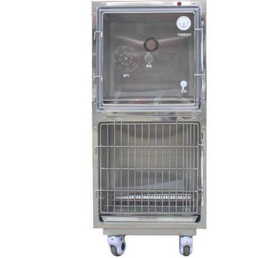 L610*D745*H610/1410 Pet Medical Equipment Stainless Steel Oxygen Cage