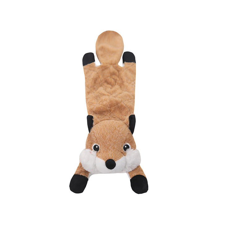 Flat Squirrel Various Pet Interactive Stuffed Toys Set Dog plush toy